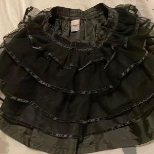 Janie and Jack black ruffle tutus. Beautiful and classy.